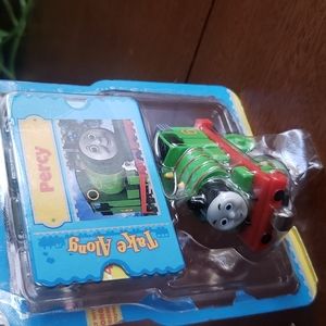 NEW THOMAS THE TRAIN & FRIENDS TAKE A LONG PERCY DAMAGE PACKAGING WITH Card
